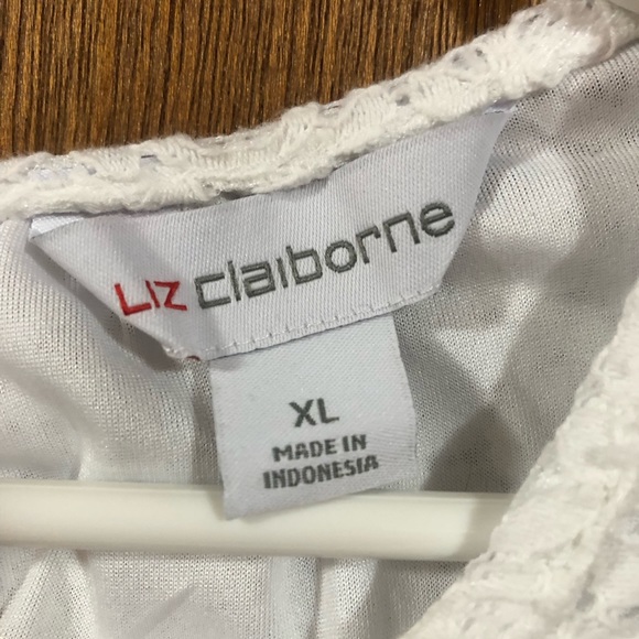 🇺🇸 Liz Claiborne Ruffled Top - Picture 4 of 4